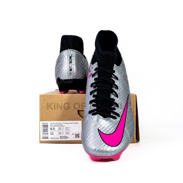 Sepatu Bola Nike Zoom Mercurial Superfly 9 Academy XXV MG FB8402-060 Original BNIB