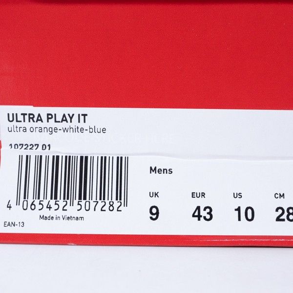 Sepatu Futsal Puma Ultra Play IT Ultra Orange 107227-01 Original BNIB